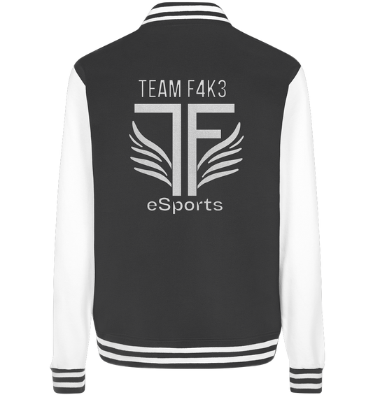 TEAM F4K3 ESPORTS - Basic College Jacke