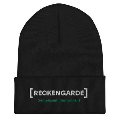 RECKENGARDE - Beanie - "Gemeinsam!Immer!Fair!"