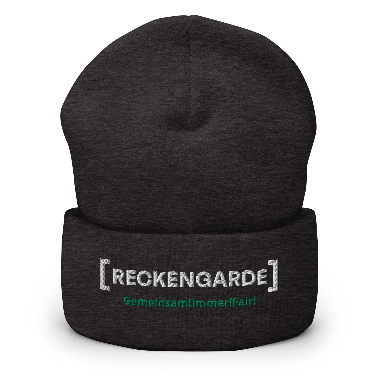RECKENGARDE - Beanie - "Gemeinsam!Immer!Fair!"