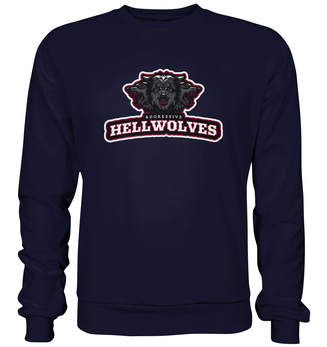 AGGRESSIVE HELLWOLVES - Basic Sweatshirt