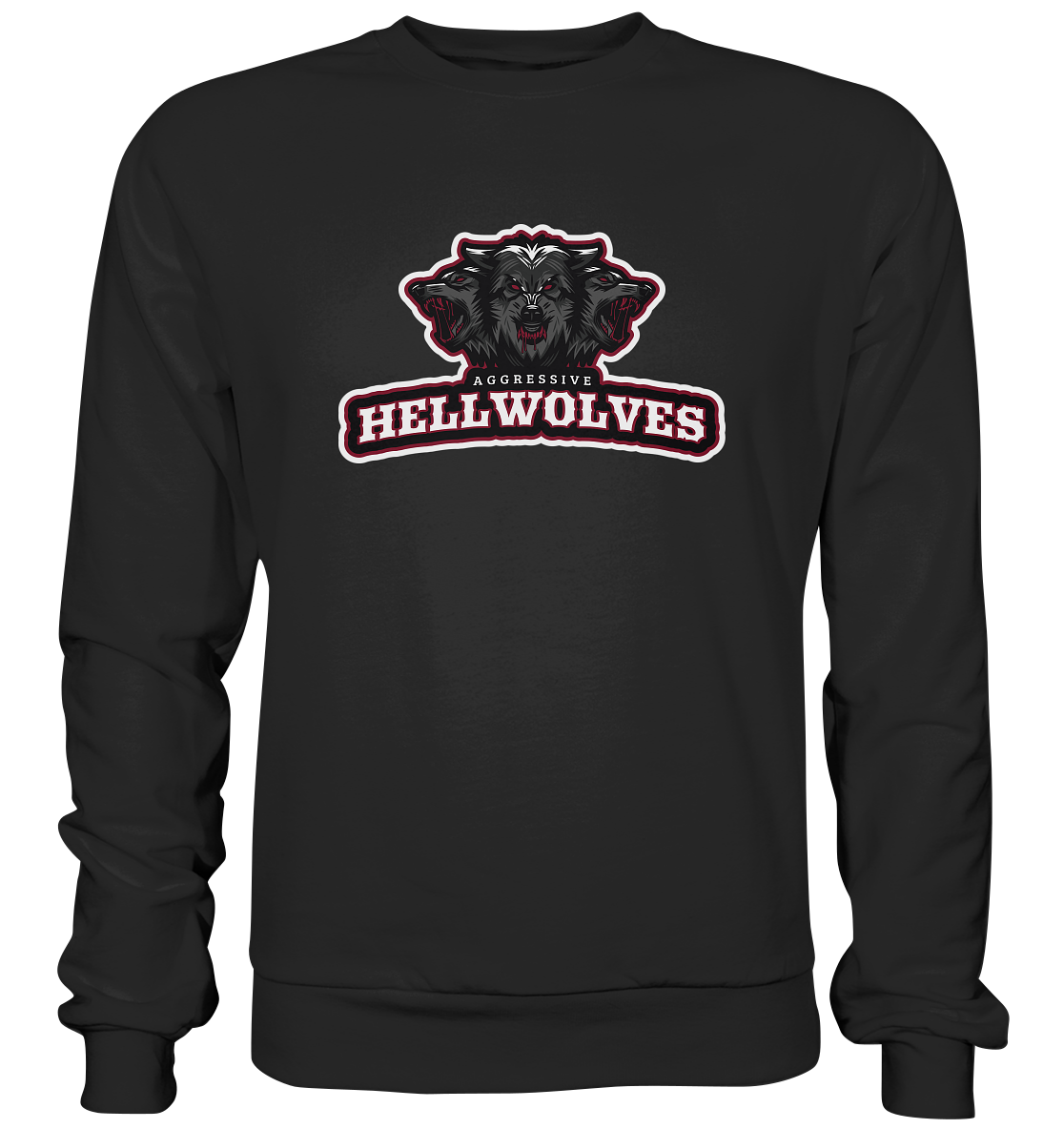 AGGRESSIVE HELLWOLVES - Basic Sweatshirt