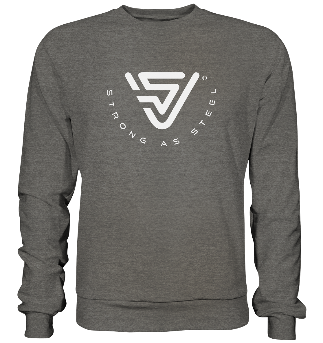 VIRTUAL STEEL WHITE - Basic Sweatshirt