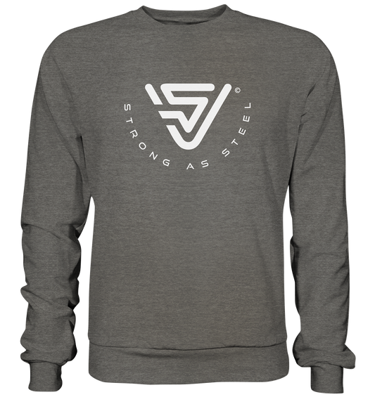 VIRTUAL STEEL WHITE - Basic Sweatshirt