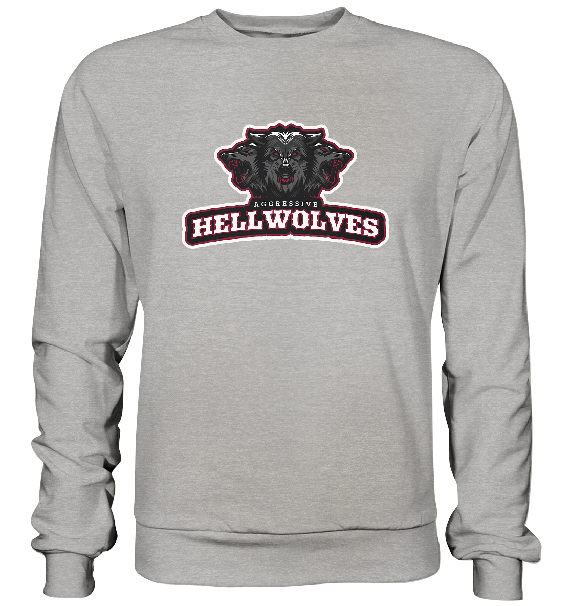 AGGRESSIVE HELLWOLVES - Basic Sweatshirt