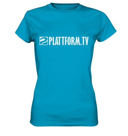 PLATTFORM.TV - Ladies Basic Shirt