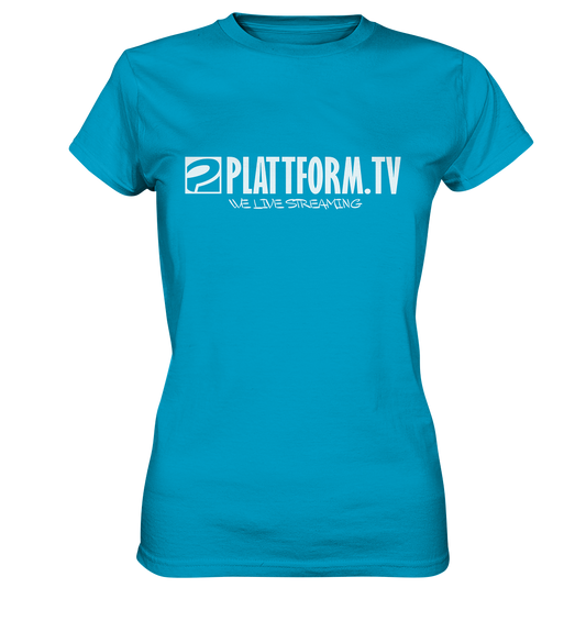 PLATTFORM.TV WLS - Ladies Basic Shirt
