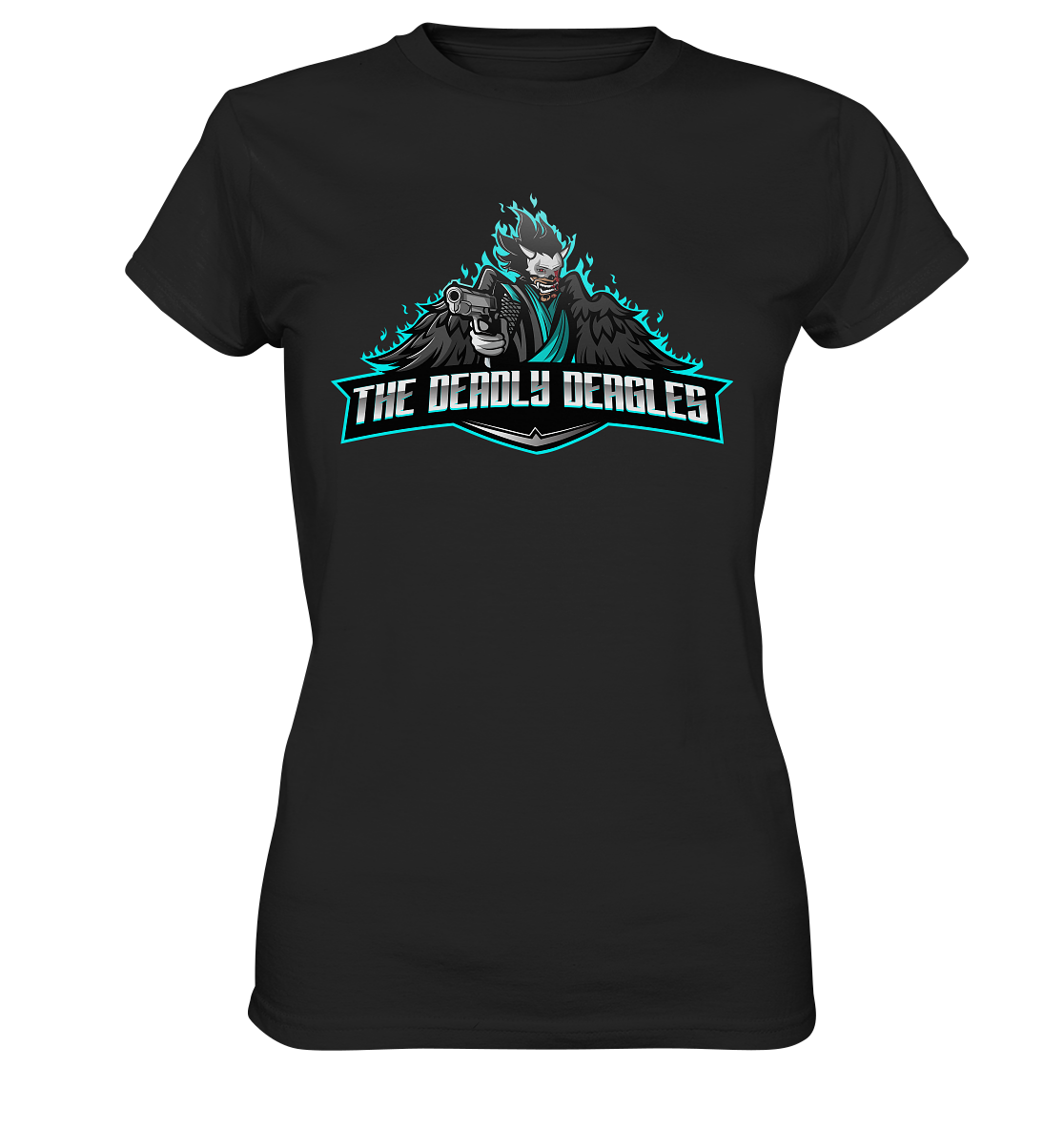 THE DEADLY DEAGLES - Ladies Basic Shirt
