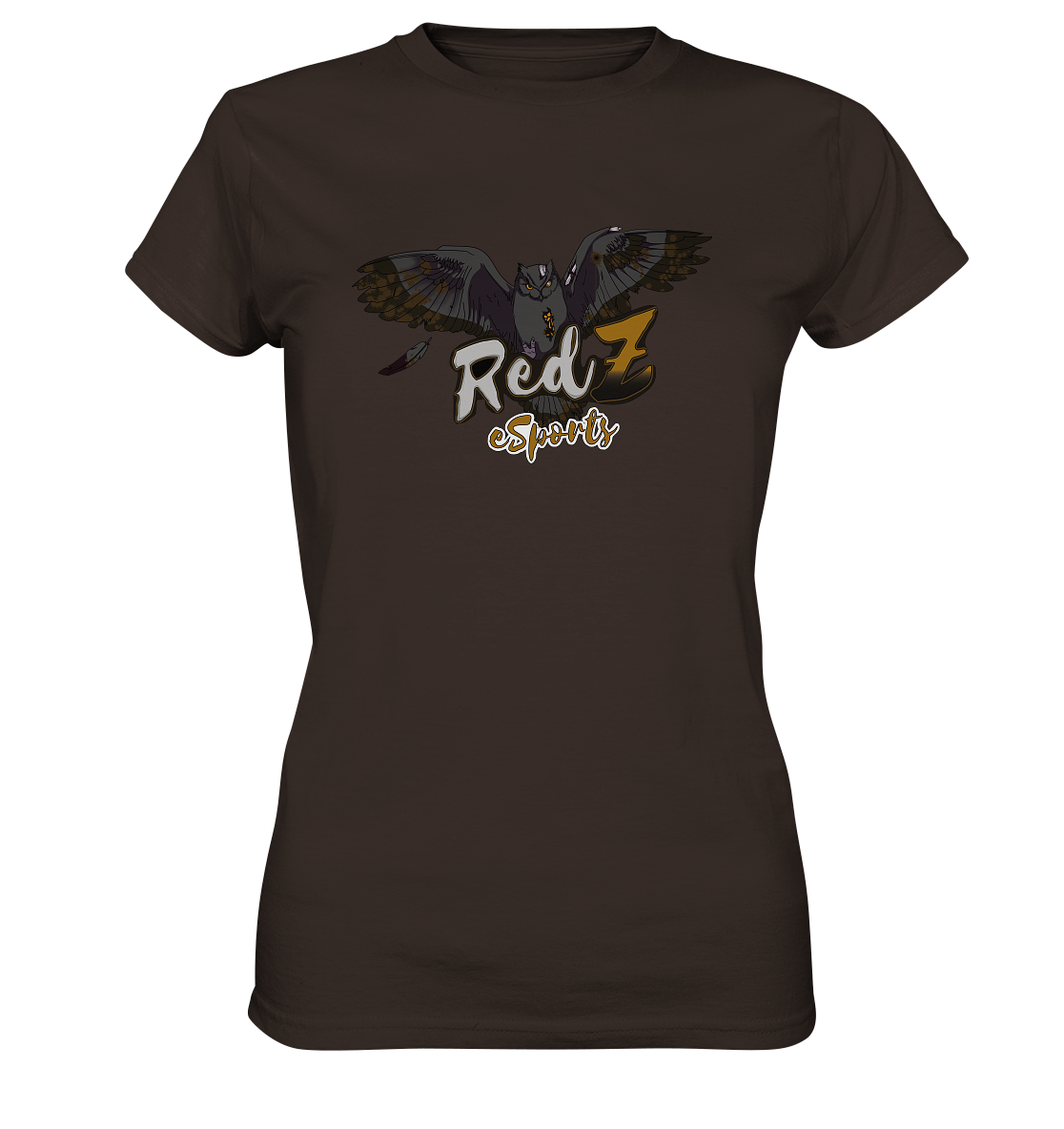 REDZ ESPORTS BROWN - Ladies Basic Shirt