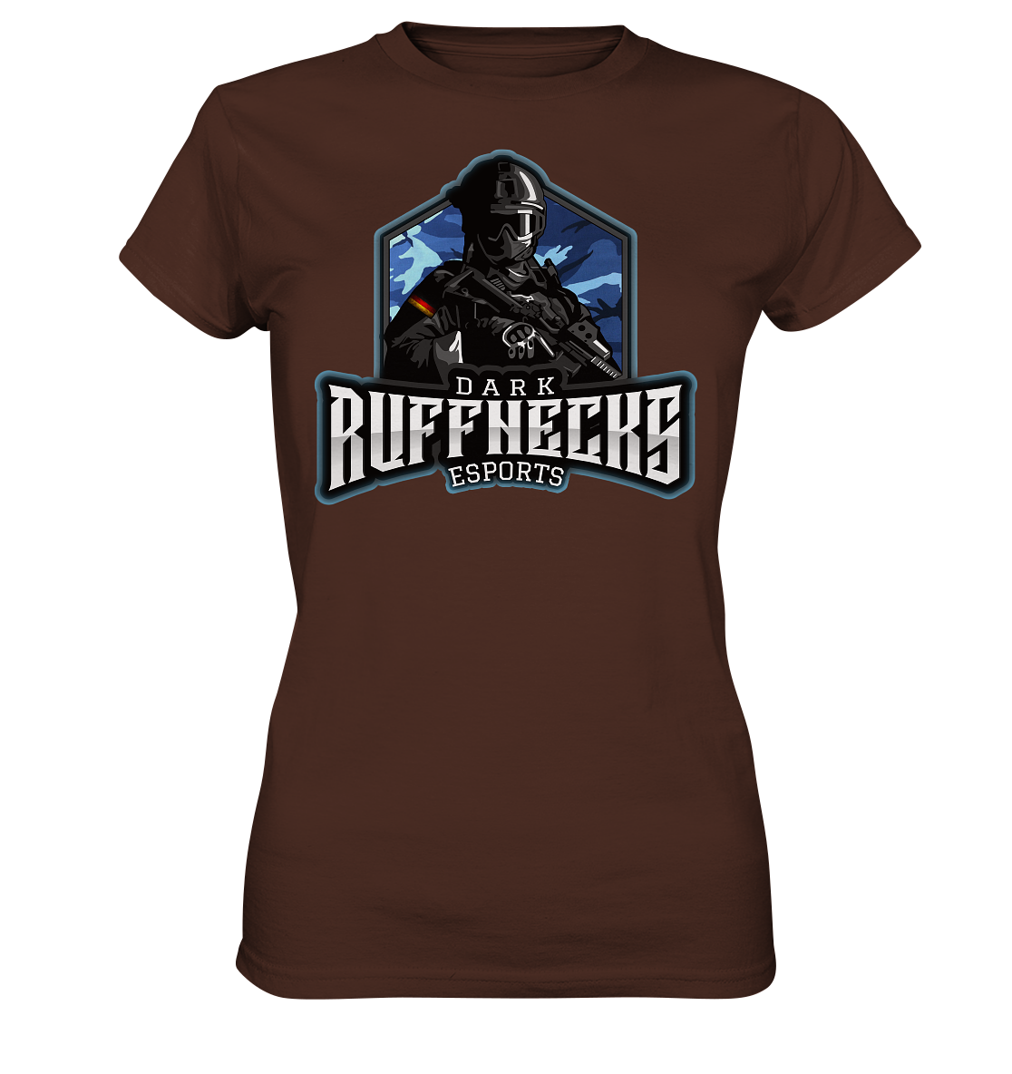 DARK RUFFNECKS ESPORTS - Ladies Basic Shirt