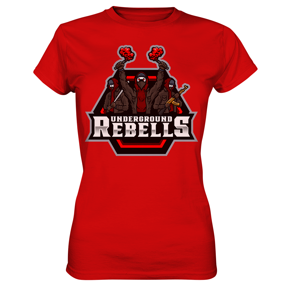 UNDERGROUND REBELLS - Ladies Basic Shirt