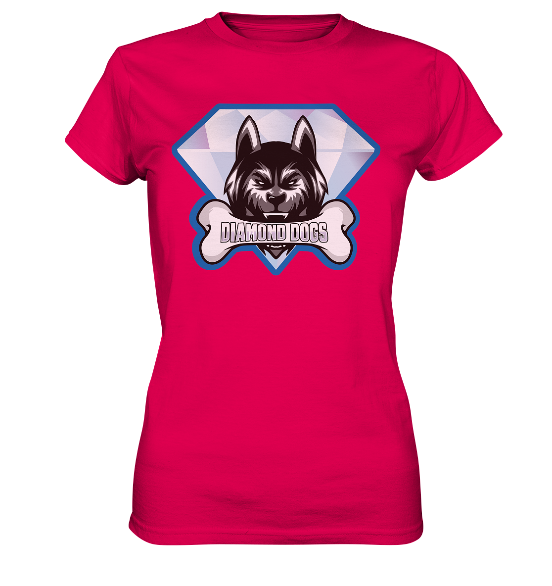 DIAMOND DOGS - Ladies Basic Shirt