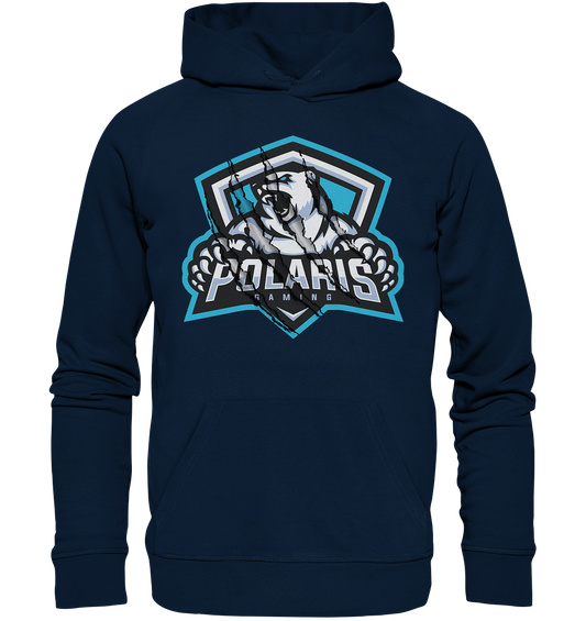 POLARIS GAMING - Scratched Logo -  Basic Hoodie