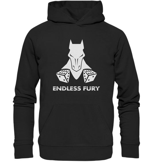 ENDLESS FURY WHITE -  Basic Hoodie