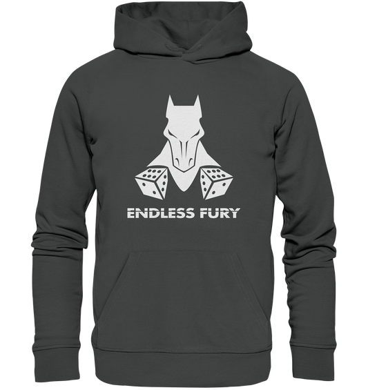 ENDLESS FURY WHITE -  Basic Hoodie