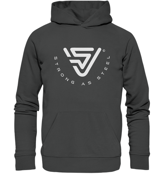VIRTUAL STEEL WHITE -  Basic Hoodie