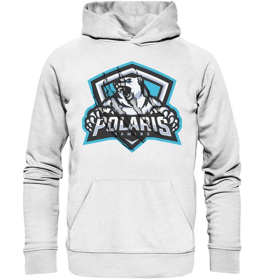 POLARIS GAMING - Scratched Logo -  Basic Hoodie