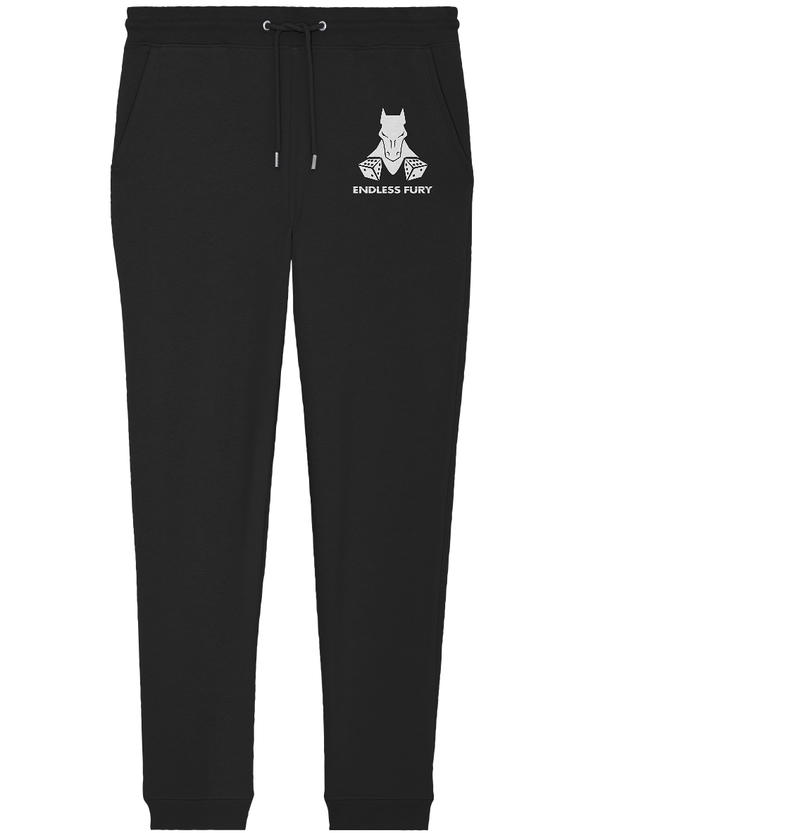ENDLESS FURY WHITE -  Basic Jogger