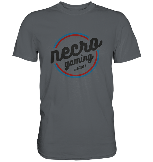 NECRO GAMING - RETRO BLACK - Basic Shirt