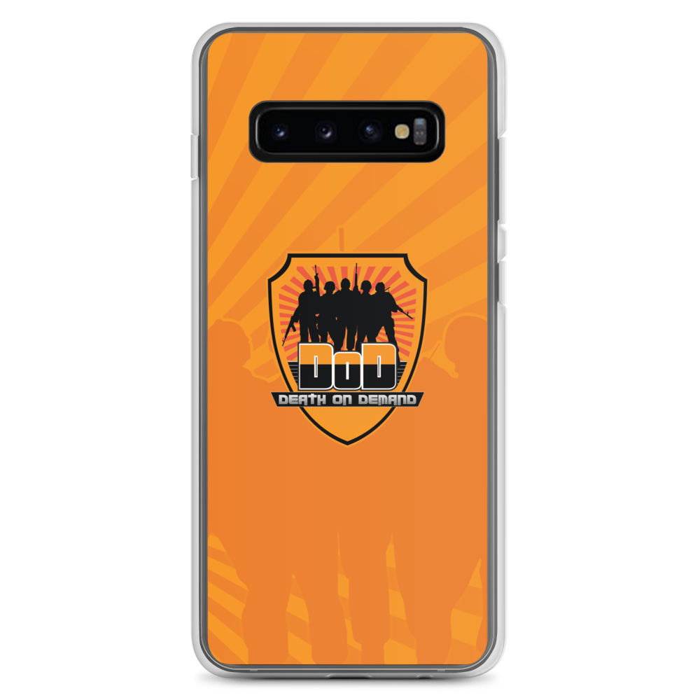 DEATH ON DEMAND - Samsung® Handyhülle Orange Icon