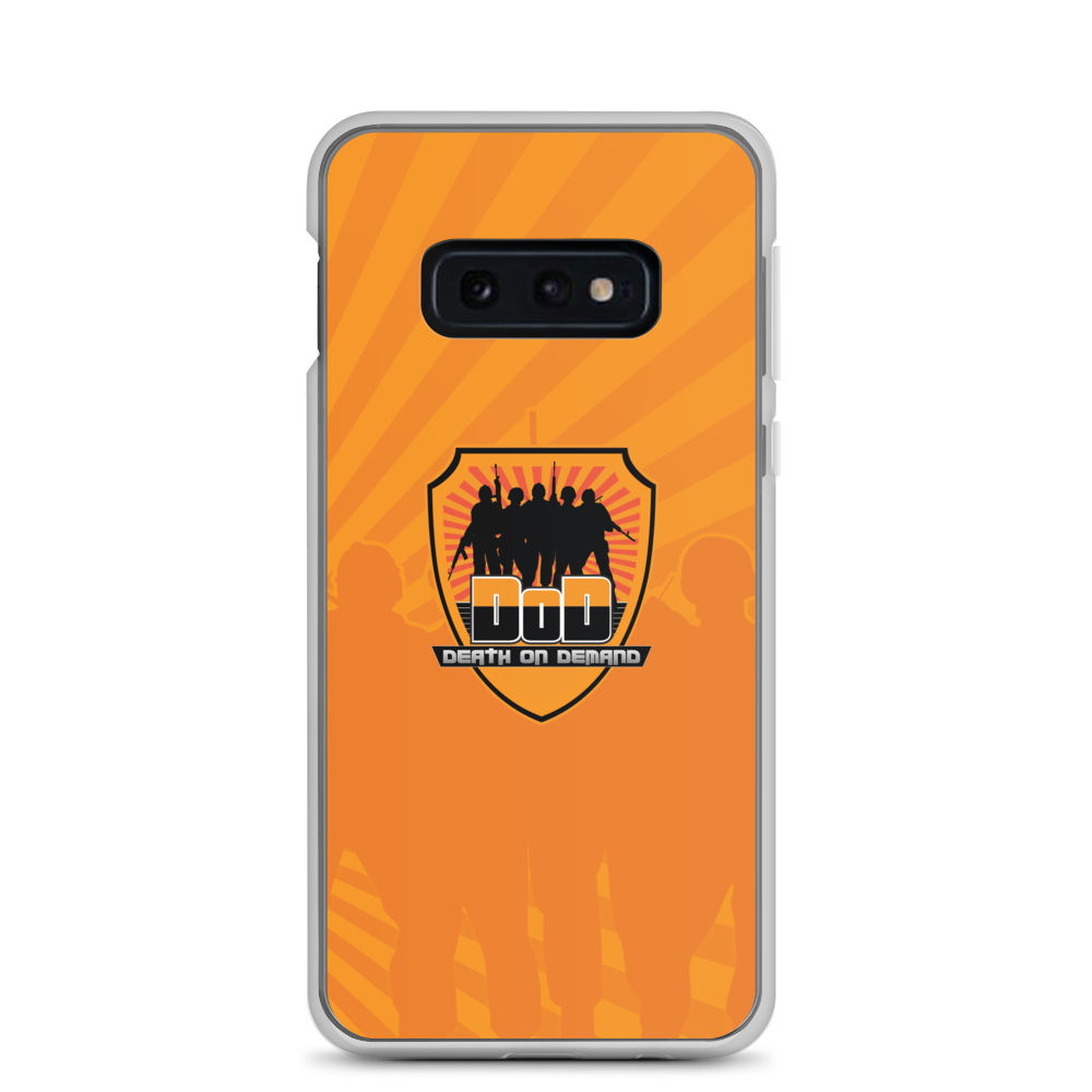 DEATH ON DEMAND - Samsung® Handyhülle Orange Icon