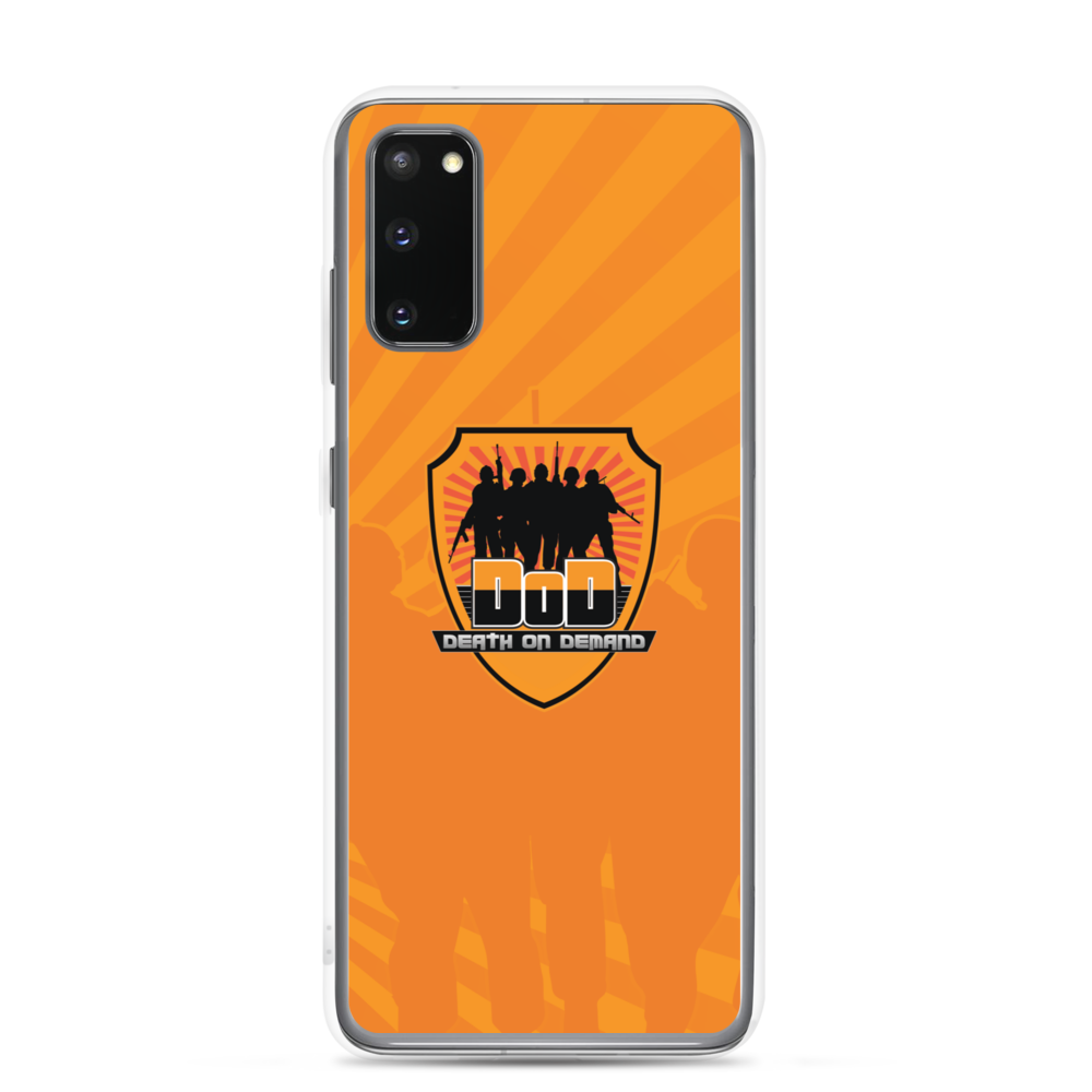 DEATH ON DEMAND - Samsung® Handyhülle Orange Icon