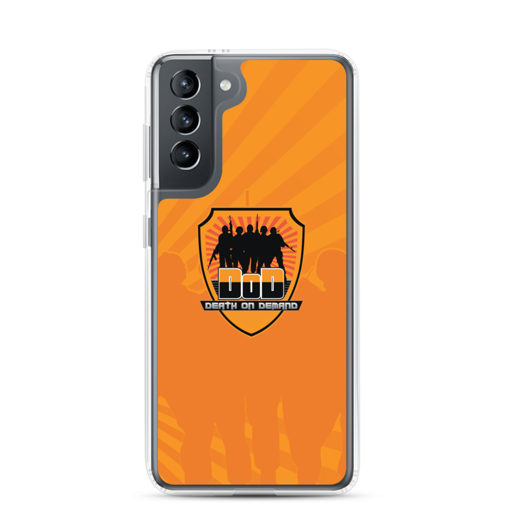 DEATH ON DEMAND - Samsung® Handyhülle Orange Icon