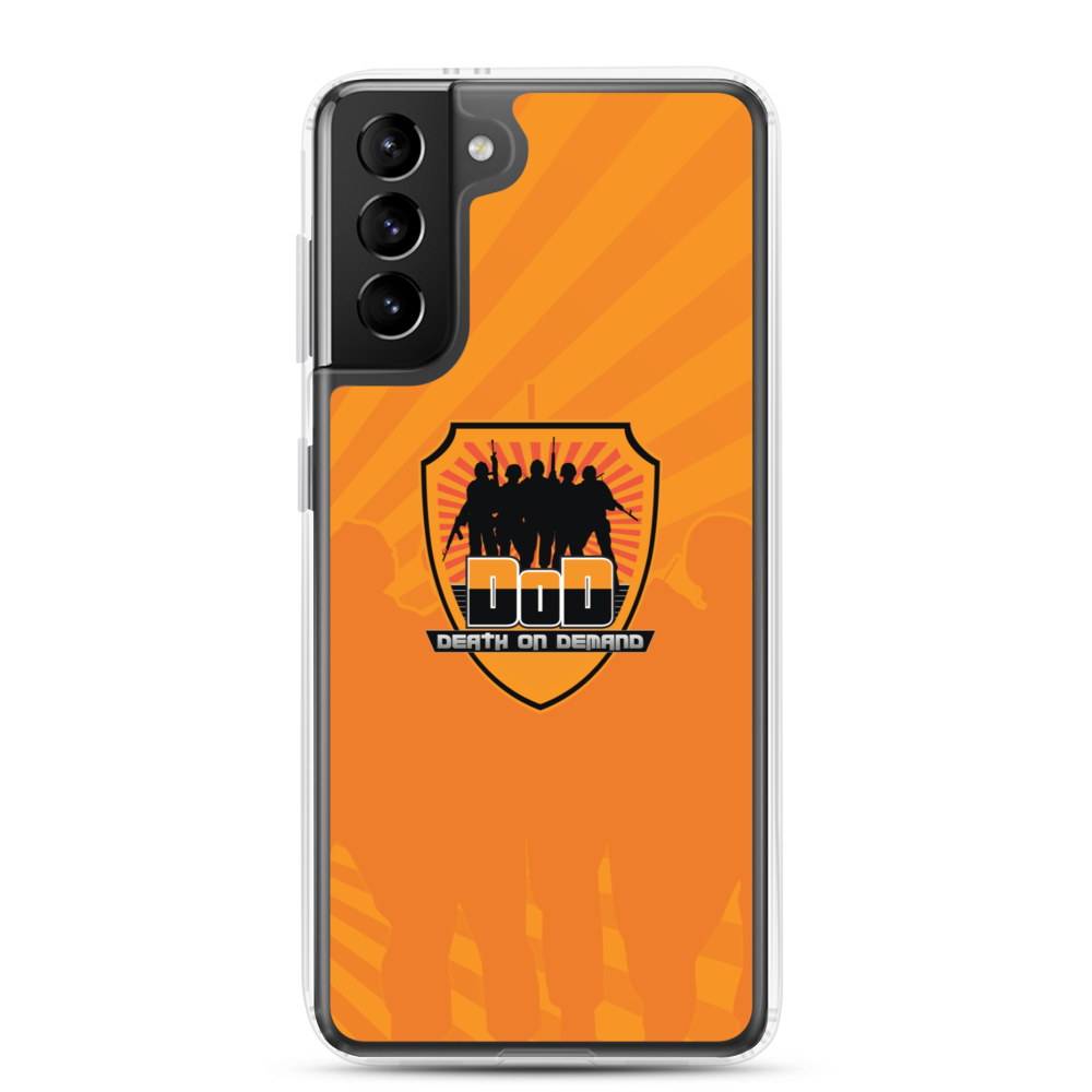 DEATH ON DEMAND - Samsung® Handyhülle Orange Icon