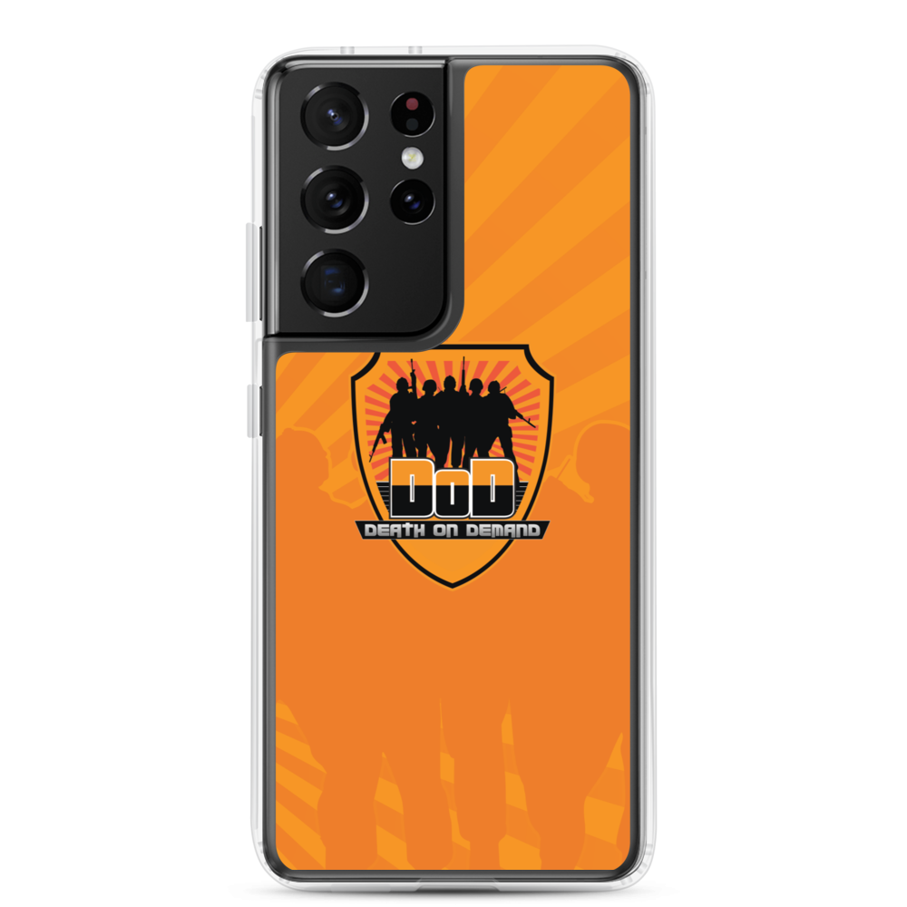 DEATH ON DEMAND - Samsung® Handyhülle Orange Icon