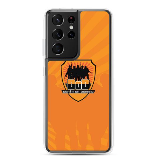 DEATH ON DEMAND - Samsung® Handyhülle Orange Icon