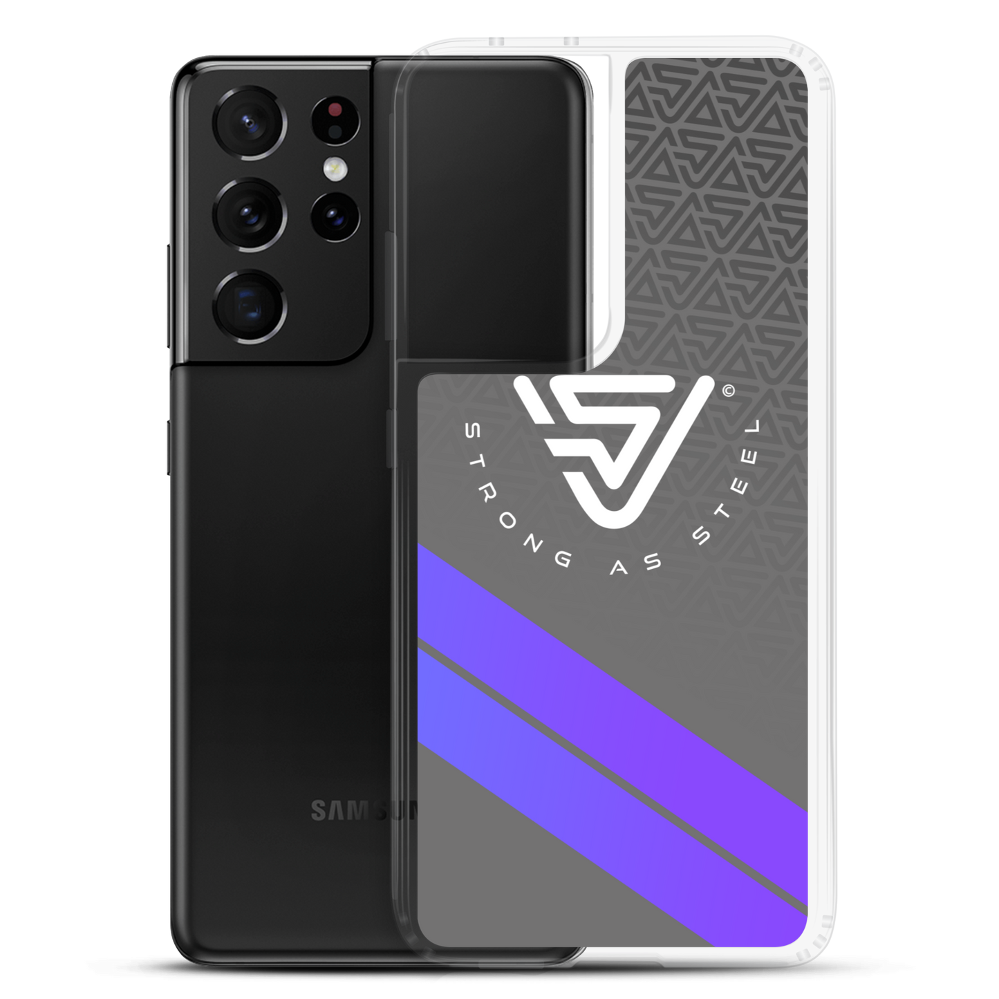 VIRTUAL STEEL - Samsung® Handyhülle Dark