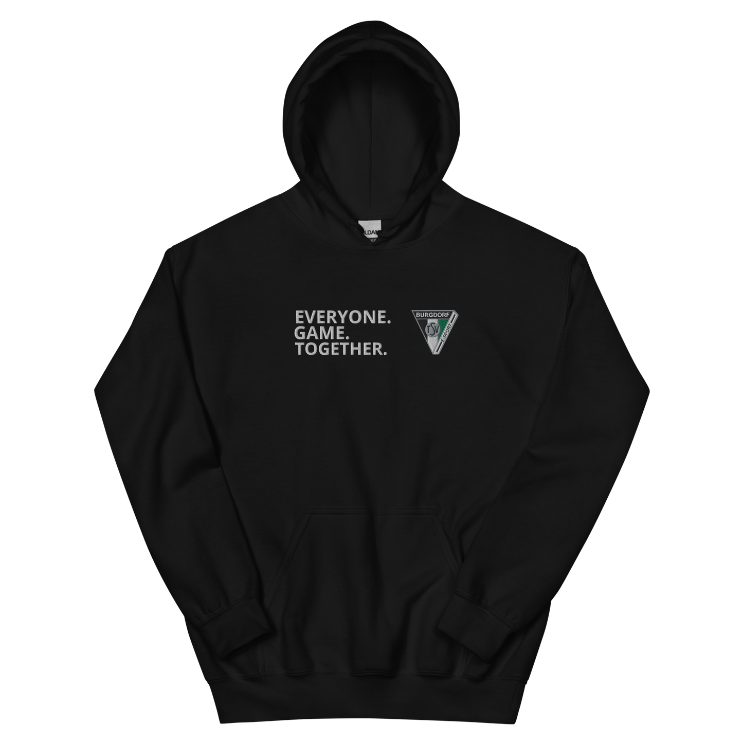 TSV Burgdorf - E-Sport - Sticklogo Hoodie "EVERYONE. GAME. TOGETHER."