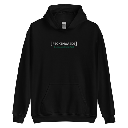 RECKENGARDE - Sticklogo Hoodie - "Gemeinsam!Immer!Fair!"