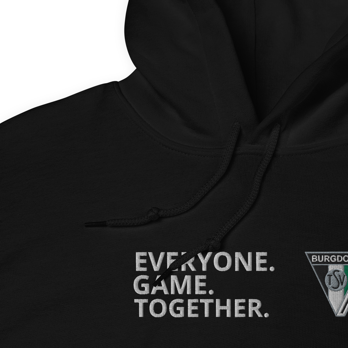 TSV Burgdorf - E-Sport - Sticklogo Hoodie "EVERYONE. GAME. TOGETHER."